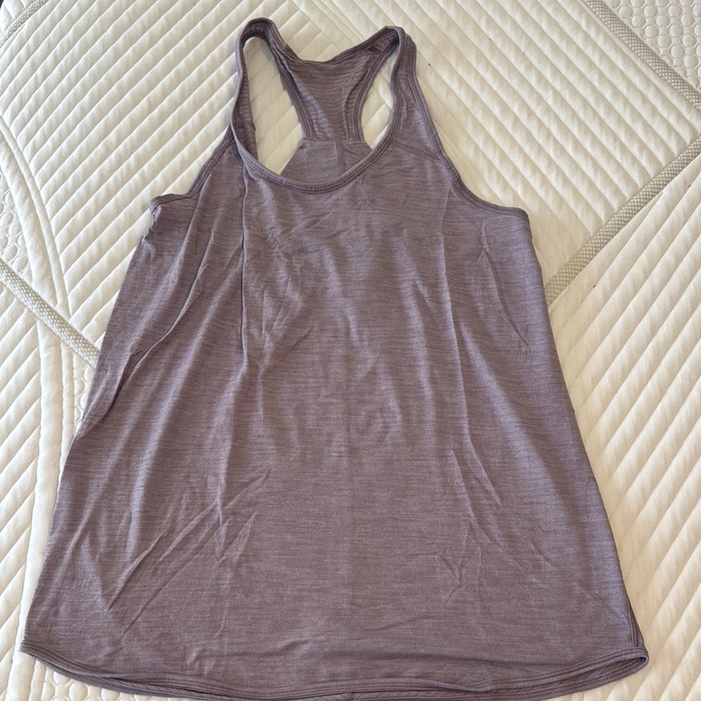 Lululemon Athletica Purple Sleeveless Relaxed Tank Top